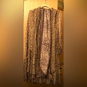 Zimmermann Shirtdress - Brown/ Animal Print
